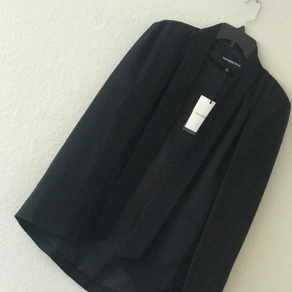 Cape blazer